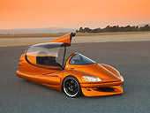 AUT 09 RK0993 01
Fuel Vapor Technologies Ale Orange 3/4 Front View On Pavement Door Open