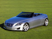 AUT 09 RK1015 01
Lexus LF-C Concept Silver 3/4 Front View On Grass