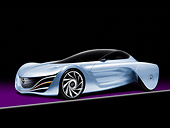 AUT 09 RK1048 01
Mazda Taiki Concept Blue 3/4 Front View Studio