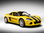 AUT 09 RK1120 01
2008 Dodge EV (Electric Vehicle) Yellow And Black Stripes 3/4 Front View Studio