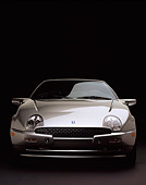 AUT 10 RK0014 04
2000 De Tomaso Mangusta Convertible Silver Head On Studio