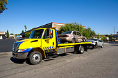 AUT 11 RK0005 01
Tow Truck Towing Two Crashed Cars