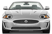 AUT 12 IZ0026 01
2011 Jaguar XKR Convertible Silver Front View On White Seamless