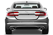 AUT 12 IZ0033 01
2012 Jaguar XF Portfolio Silver Rear View On White Seamless