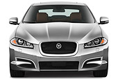 AUT 12 IZ0034 01
2012 Jaguar XF Portfolio Silver Front View On White Seamless