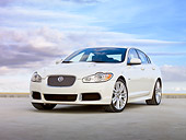 AUT 12 RK0327 01
2010 Jaguar XFR White 3/4 View On Pavement