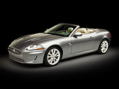 AUT 12 RK0333 01
2010 Jaguar XKR Convertible Silver 3/4 Front View Studio