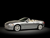 AUT 12 RK0334 01
2010 Jaguar XKR Convertible Silver 3/4 Front View Studio
