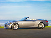 AUT 12 RK0341 01
2010 Jaguar XKR Convertible Silver Profile On Pavement By Water