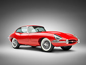AUT 12 RK0347 01
1966 Jaguar XKE Coupe Red 3/4 Front View Studio