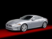 AUT 12 RK0351 01
2011 Jaguar XKR Coupe Silver 3/4 Front View In Studio