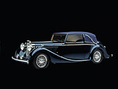 AUT 12 RK0044 02
1948 Jaguar Drophead 3.5 Blue 3/4 Side View Studio