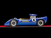 AUT 13 RK0291 01
1967 McLaren M6A-03 Race Car Blue Profile View Studio