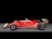 AUT 13 RK0318 01
1979 Ferrari 312 T4 F1 Race Car Red Profile View Studio