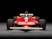 AUT 13 RK0320 01
1979 Ferrari 312 T4 F1 Race Car Red Head On View Studio