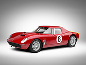 AUT 13 RK0323 01
1965 Iso Rivolta Daytona Red 3/4 Front View On White Seamless