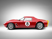 AUT 13 RK0327 01
1965 Iso Rivolta Daytona Red Profile View On White Seamless