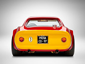 AUT 13 RK0329 01
1965 Iso Rivolta Daytona Red Rear View On White Seamless