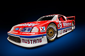 AUT 13 RK0405 01
1991 Roush Mustang IMSA GTO Red 3/4 Front View In Studio