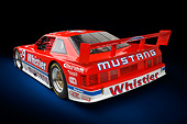 AUT 13 RK0406 01
1991 Roush Mustang IMSA GTO Red 3/4 Rear View In Studio