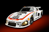 AUT 13 RK0412 01
1979 Porsche 935 K3 Le Mans Winner White 3/4 Front View In Studio