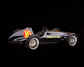 AUT 13 RK0011 02
1940's Pennzoil Special Racing Car Black 3/4 Rear View Studio