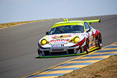 AUT 13 RK0070 01
Porsche 911 GT3 RSR Race Car 3/4 Front View On Track