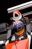 AUT 13 RK0144 01
2006 Mazda Pro Formula Black Orange And White Close Up With Driver Studio