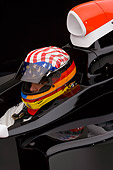 AUT 13 RK0145 01
2006 Mazda Pro Formula Black Orange And White Close Up With Driver Studio