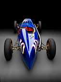 AUT 13 RK0222 01
1938 Sparks-Thorne Indy 500 Race Car Blue Rear View Studio