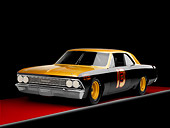 AUT 13 RK0230 01
1967 NASCAR Season Chevrolet Chevelle 3/4 Front View Studio