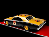 AUT 13 RK0232 01
1967 NASCAR Season Chevrolet Chevelle 3/4 Rear View Studio