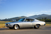 AUT 13 RK0240 01
1968 Chevrolet Chevelle Dragster Silver 3/4 Front View By Field Mountains
