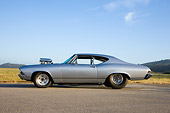 AUT 13 RK0242 01
1968 Chevrolet Chevelle Dragster Silver Profile View By Field