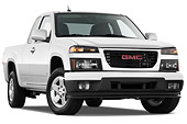 AUT 14 IZ0105 01
2011 GMC Canyon SLE Pickup Truck Silver 3/4 Front View Studio