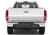 AUT 14 IZ0108 01
2011 GMC Canyon SLE Pickup Truck Silver Rear View Studio