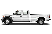 AUT 14 IZ0147 01
2013 Ford F-450 Crew Cab White Profile View On White Seamless
