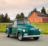AUT 14 RK1690 01
1949 Chevrolet 3/4 Ton Green 3/4 Front View On Pavement