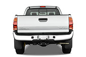AUT 14 IZ0008 01
2010 Toyota Tacoma Access Cab Pickup Truck Silver Rear View Studio