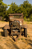 AUT 14 RK1213 01
Abandoned Rusty Truck Head On In Dry Grass Field