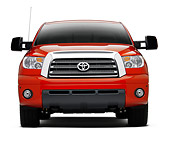 AUT 14 RK1315 02
2007 Toyota Tundra TRD Off Road Red Head On View On Seamless Studio