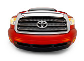 AUT 14 RK1317 01
2007 Toyota Tundra TRD Off Road Red Low Head On View On Seamless Studio