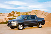 AUT 14 RK1382 01
2008 Honda Ridgeline Pickup Truck Gray 3/4 Front View By Dunes