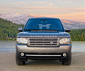 AUT 15 BK0001 01
2012 Land Rover Range Rover Gray Front View On Gravel By Lake And Mountains