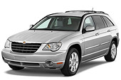 AUT 15 IZ0678 01
2009 Chrysler Pacifica Touring Silver 3/4 Front View Studio