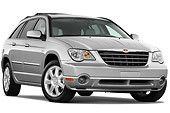 AUT 15 IZ0679 01
2009 Chrysler Pacifica Touring Silver 3/4 Front View Studio