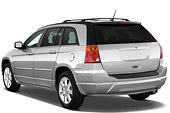 AUT 15 IZ0681 01
2009 Chrysler Pacifica Touring Silver 3/4 Rear View Studio