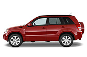AUT 15 IZ0700 01
2010 Suzuki Grand Vitara Red Profile View Studio