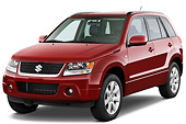 AUT 15 IZ0702 01
2010 Suzuki Grand Vitara Red 3/4 Front View Studio