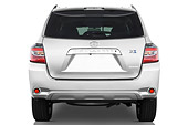 AUT 15 IZ0714 01
2010 Toyota Highlander Hybrid Limited Silver Rear View Studio